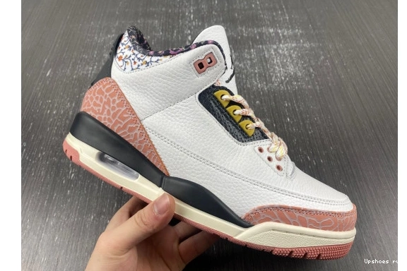  Retro Vintage  3 Jordan 441140-100 Floral 441140-100 0528